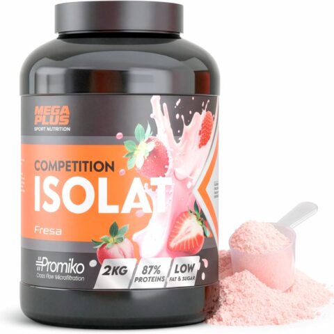 Proteína Isolate CFM 100% Pura Promiko 2Kg | Alta Absorción, Sin Lactosa, sin gluten y Sin Grasas | MEGAPLUS