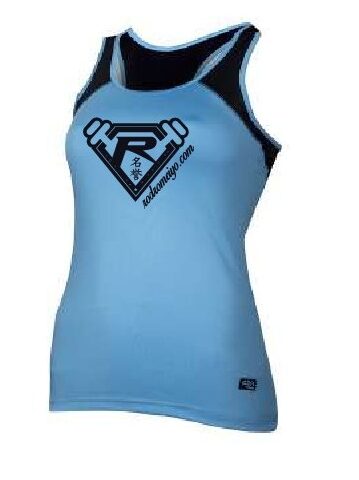 CAMISETA FITNESS BLUE Tirantes