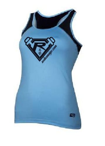 CAMISETA FITNESS BLUE Tirantes