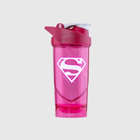 Shaker Superman Clásico Rosa 700ml