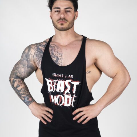 GREAT I AM CAMISETA DE TIRANTES BEAST MODE