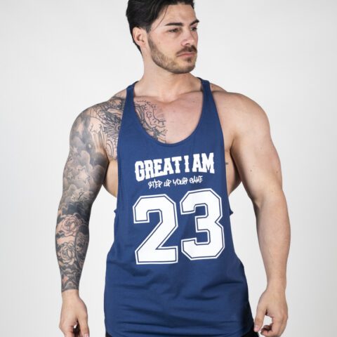 GREAT I AM CAMISETA DE TIRANTES GAME 23 OIL