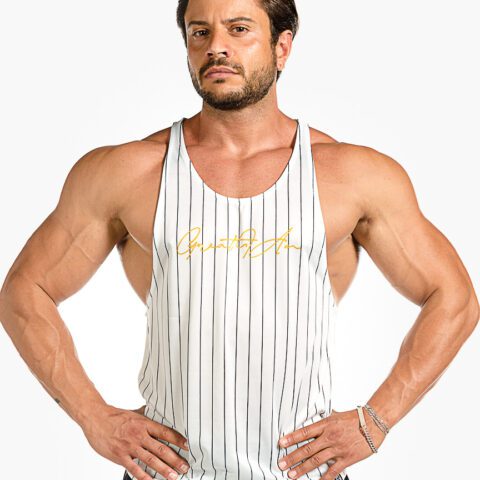 GREAT I AM CAMISETA DE TIRANTES WHITE SCRYPT