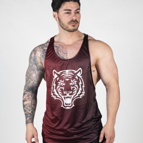 GREAT I AM CAMISETA DE TIRANTES TIGER RUBY
