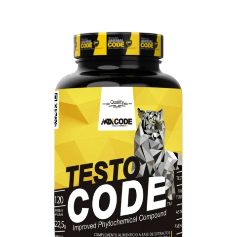 Testocode 120 cápsulas | Vitalidad, Energía y Rendimiento Masculino | Fórmula Natural Avanzada