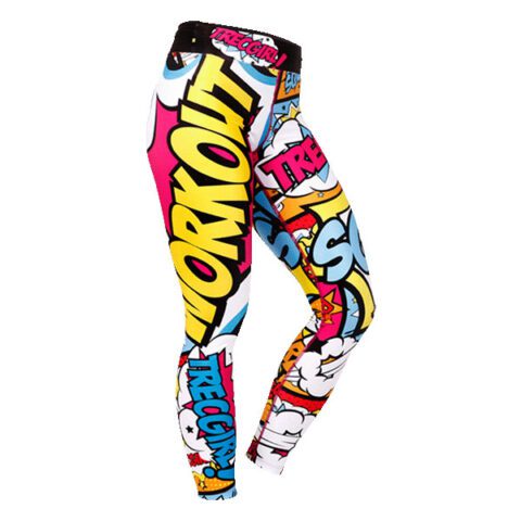Mallas Trec Nutrition Comic Multi  Talla M