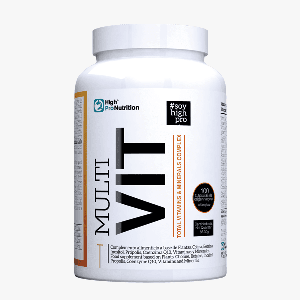 Multivit Multivitamínico mineral de máxima calidad y eficiencia