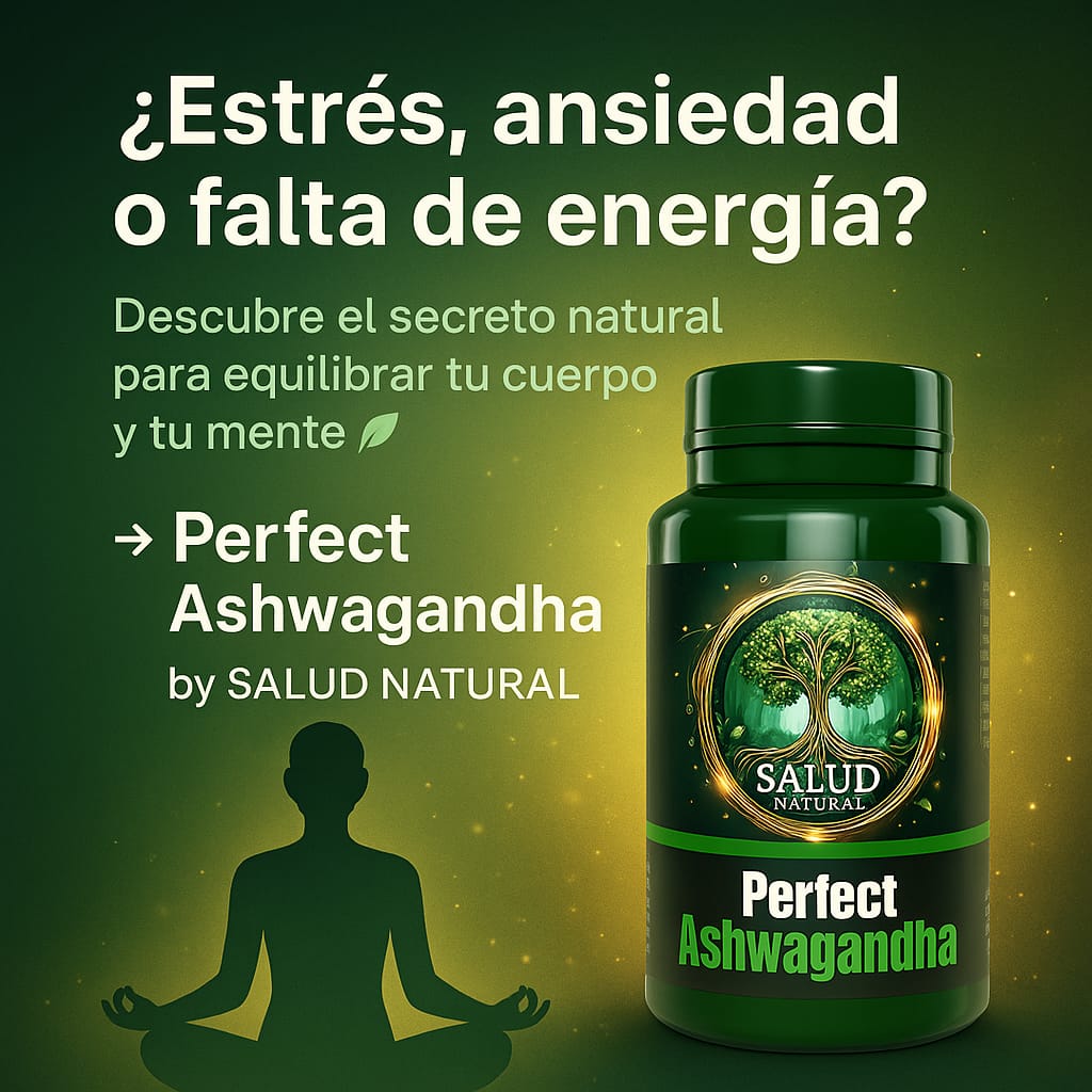 Perfect Ashwagandha KSM-66® 1000 mg | Adaptógeno para Estrés, Energía y Rendimiento Mental | Salud Natural - Imagen 2