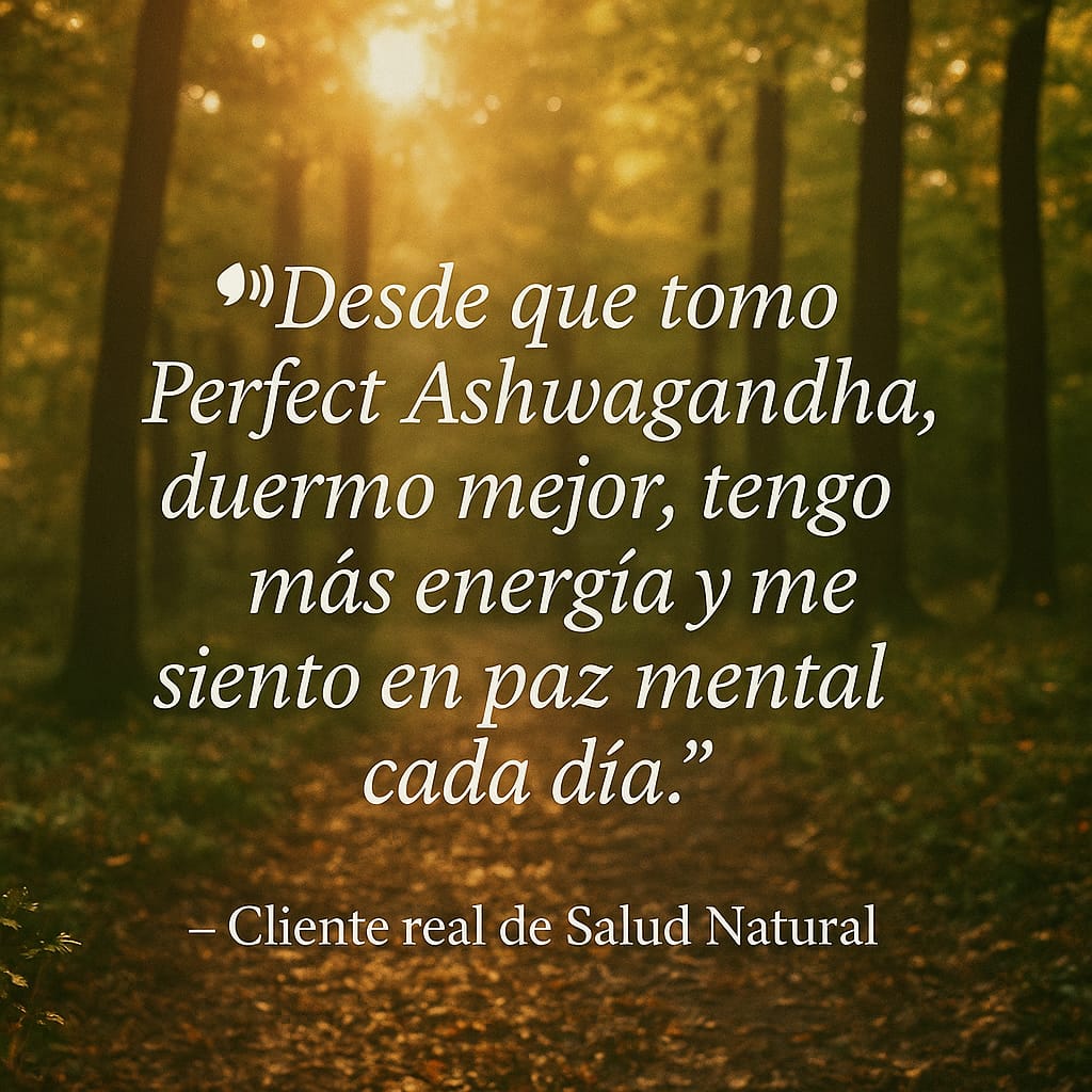 Perfect Ashwagandha KSM-66® 1000 mg | Adaptógeno para Estrés, Energía y Rendimiento Mental | Salud Natural - Imagen 6