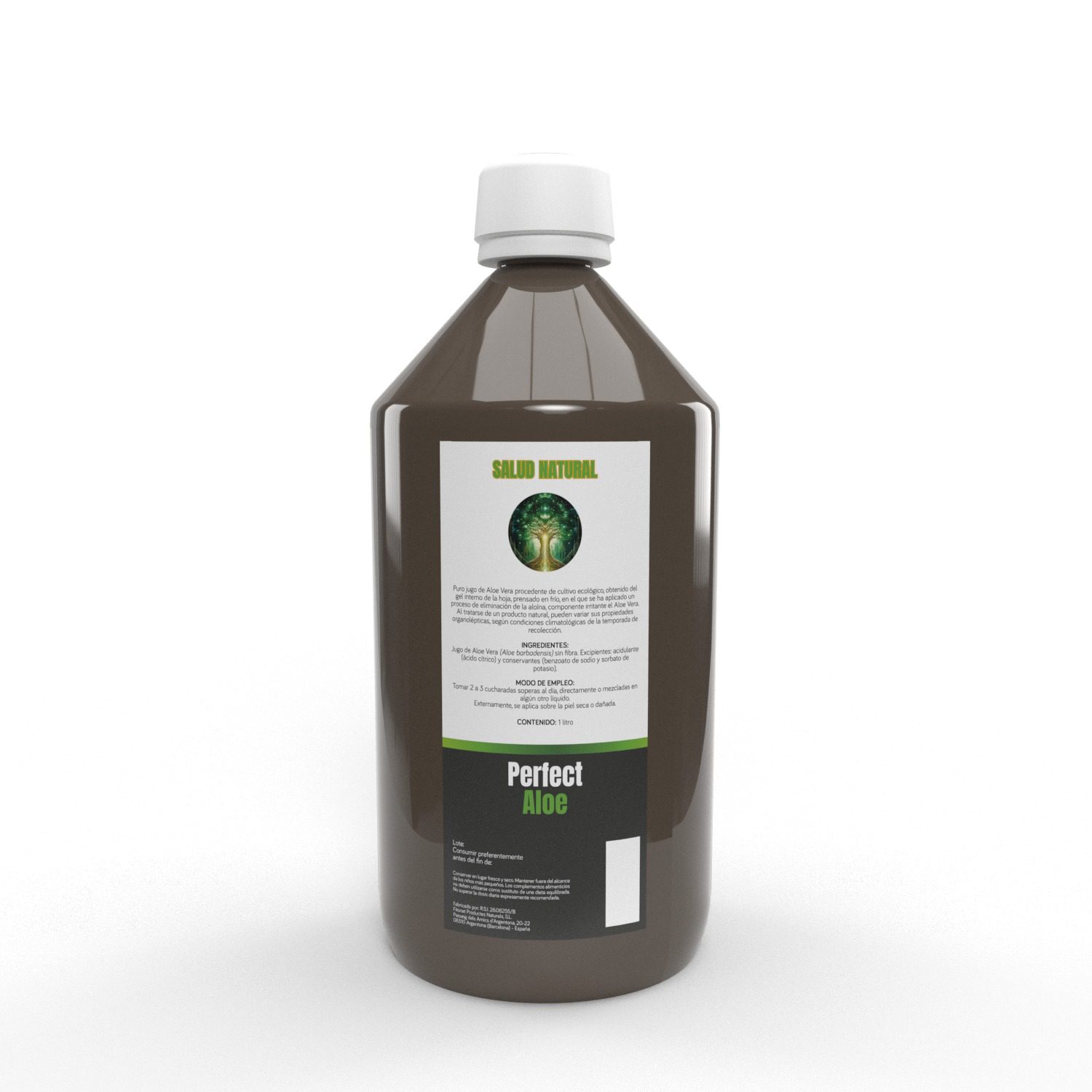 Jugo de Aloe ecológico Perfect Aloe Salud Natural 1000ml