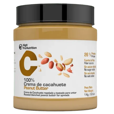 Crema de cacahuete 100% Highpro 1kg