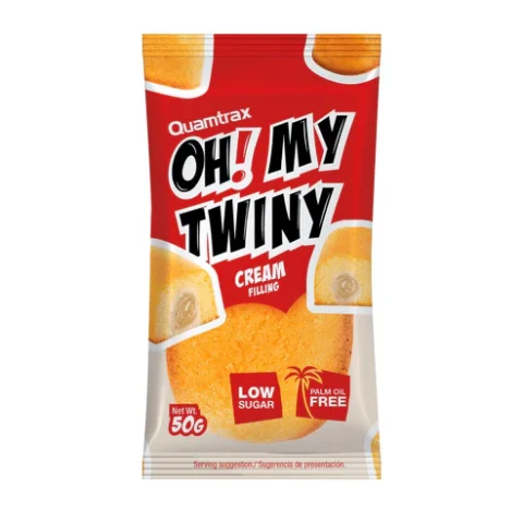 OH MY TWINY Bizcocho saludable rico en proteina