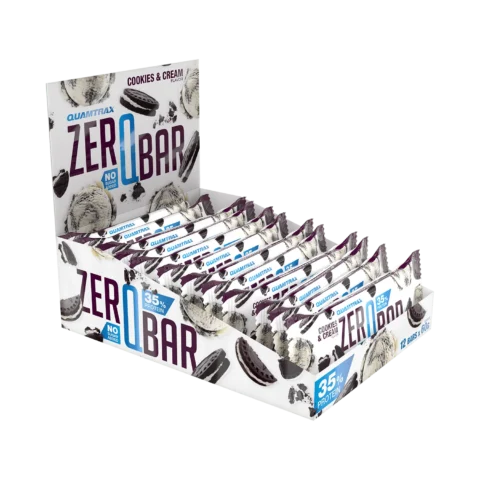 ZERQBAR Barrita Proteica Caja de 12 unidades