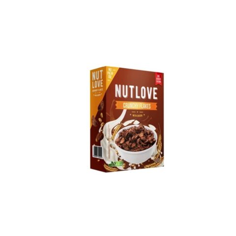 Cereales sin azúcar Nutlove Crunchy Flakes 300 gr With Cocoa AllNutrition