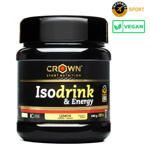 Bebida isotónica (Isodrink & Energy) Crown 640gr