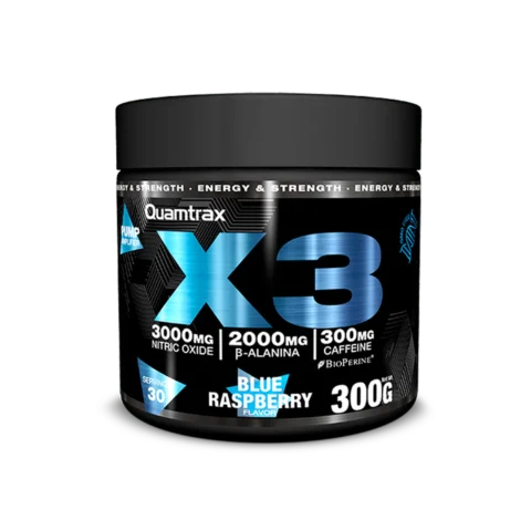 X3 Black Series Preworkout Quamtrax