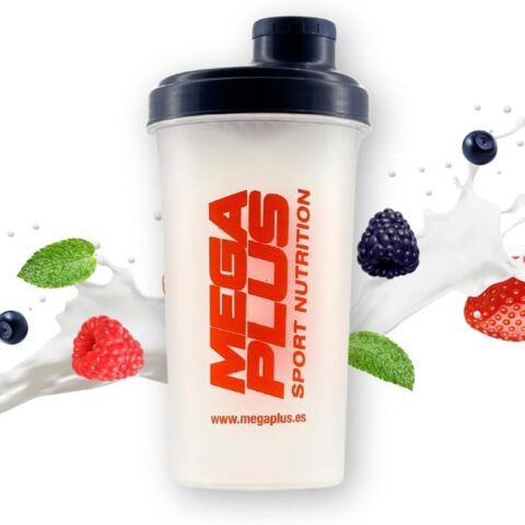 Shaker mezclador para Batidos Sport Nutrition - 700 ml - a prueba de fugas, escala de medición, apto para lavavajillas