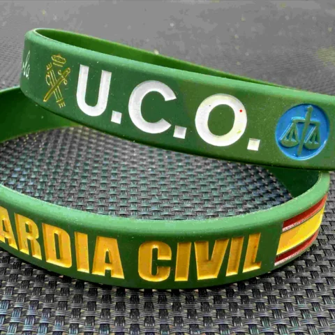 Pulsera silicona UCO GUARDIA CIVIL