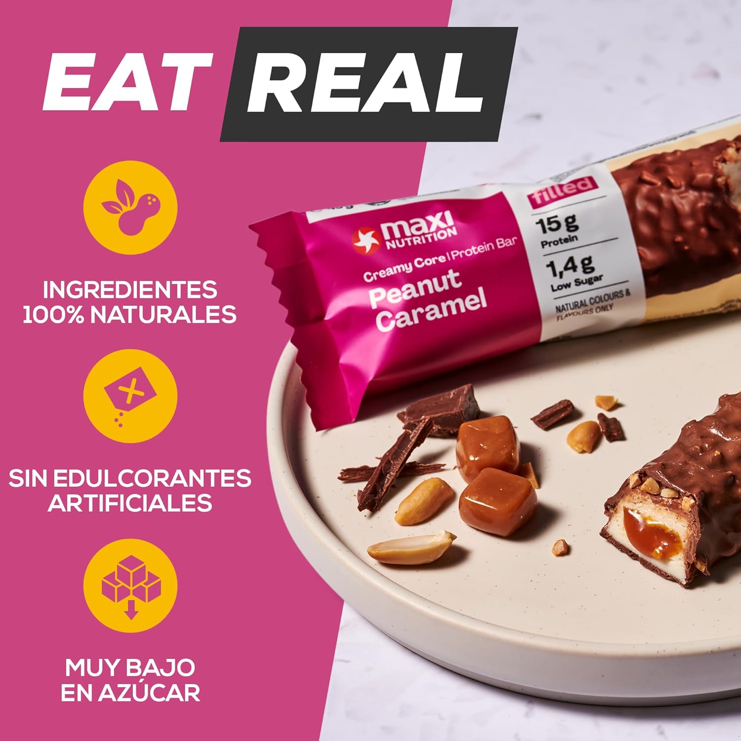 Creamy Core Protein Bar 12 Barritas x 45 gr - Imagen 3