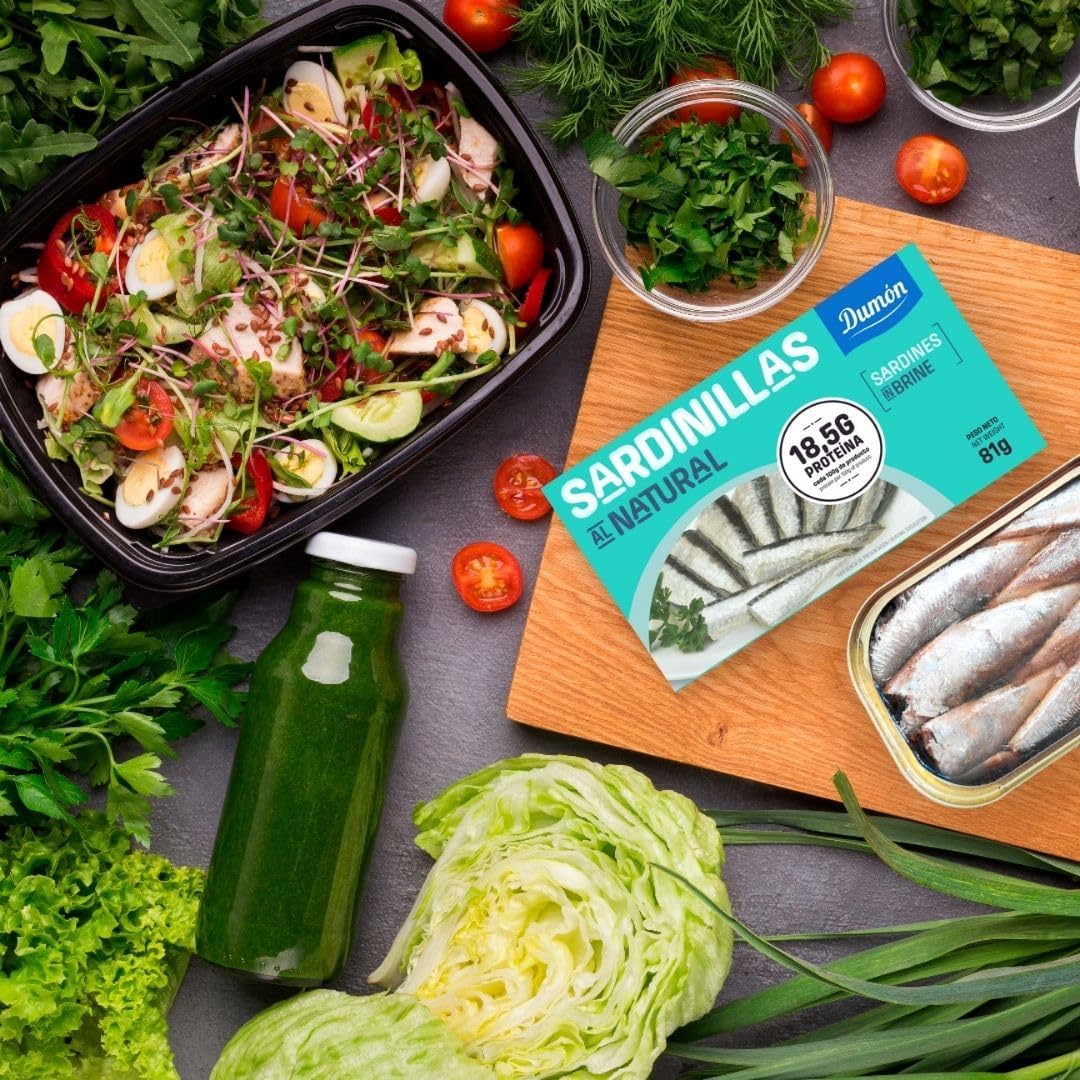 Sardinillas al Natural en Conserva 81GR Caja de 25 unidades - Imagen 5