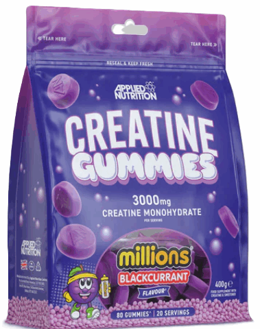 Creatine Gummies Blackcurrant 80 uds