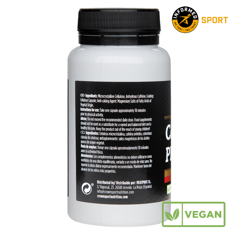Cápsulas de cafeína (CAFFEINE PRO CAPS 100MG) - Imagen 2