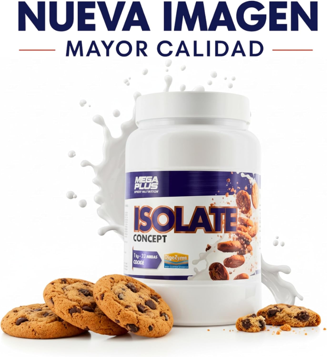 Isolate Concept 1kg Mega Plus - Imagen 4