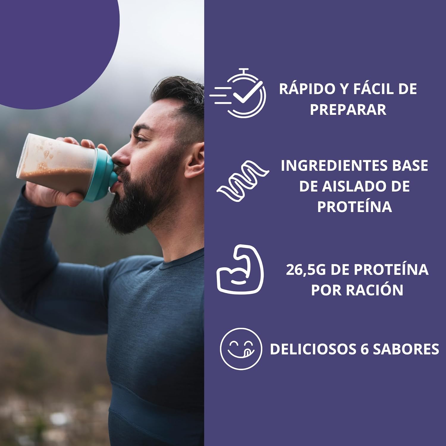 Isolate Concept 1kg Mega Plus - Imagen 5