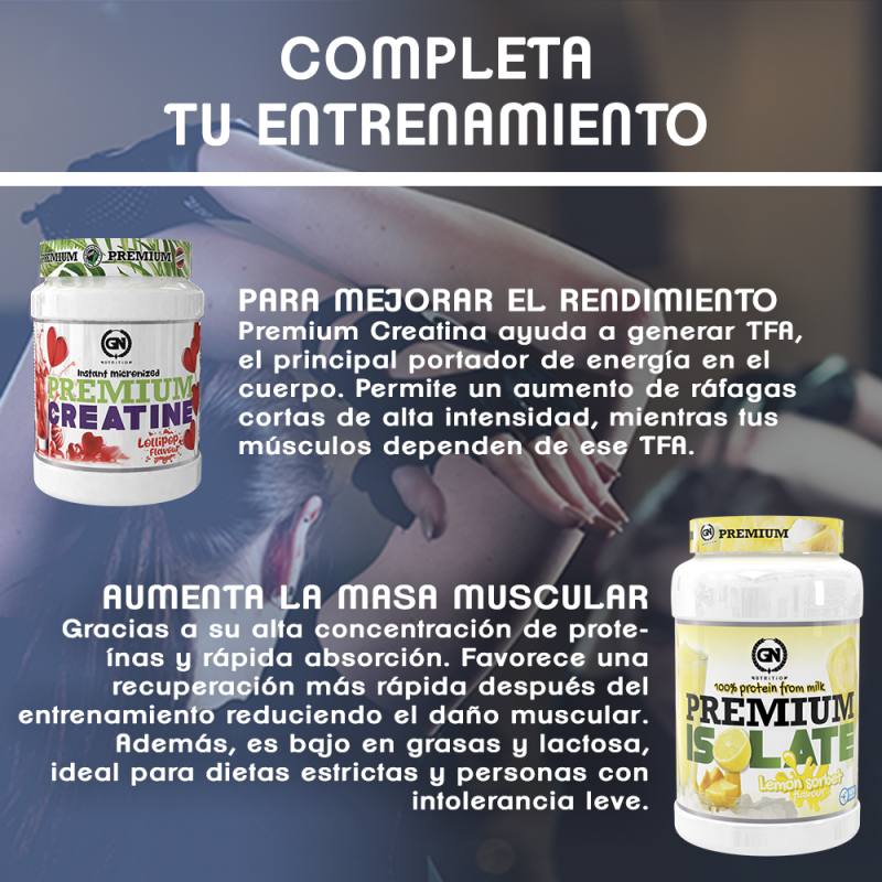 GN NUTRITION Premium Casein Cream 900G | Caseína de Liberación Sostenida | Fortalece Defensas y Protege el Músculo - Imagen 5