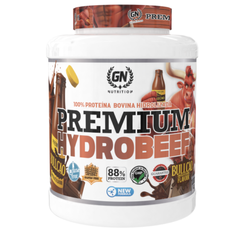 GN NUTRITION HydroBeef Proteína Bovina Hidrolizada | 1,8 kg | Vitamina B6 | Sin Gluten y Baja en Grasas
