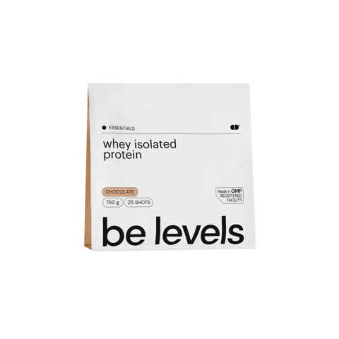 BE LEVELS Whey Isolated Protein  750g